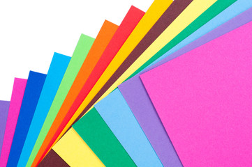 Colored paper for designer works