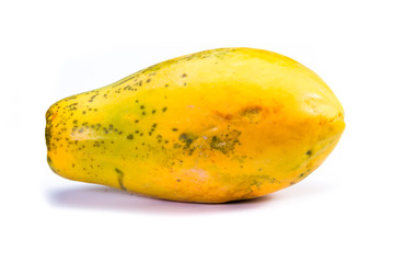 whole ripe papaya