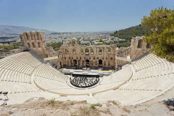 Odeon of Herodes Atticus amphitheater Athens 