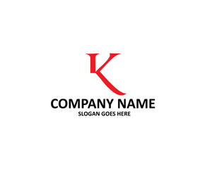 k letter logo