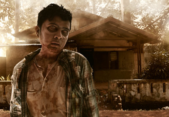 Scary zombie