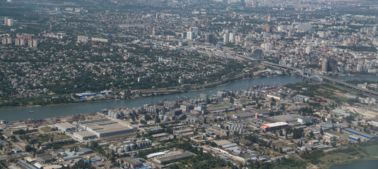 Rostov on Don, fly view