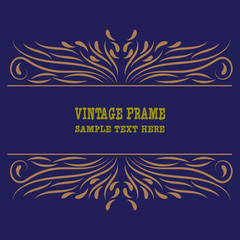 Vintage Frame, Creative Design Templates