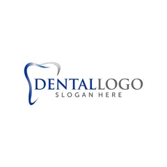 dental Illustration Logo Vector