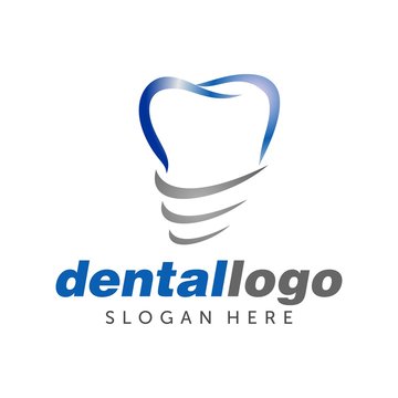 dental Illustration Logo Vector