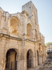 Fototapeta na wymiar Amphitheater in Arles, France