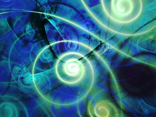 Abstract fractal background