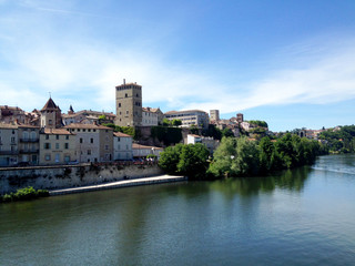 Beautiful, ancient city of Albi France on the river Tarn.