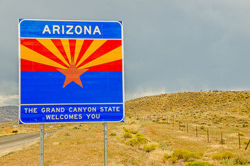 Arizona Welcome Sign