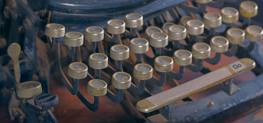 Vintage typewriter.