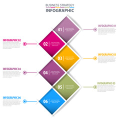 Business Infographics design template illustration