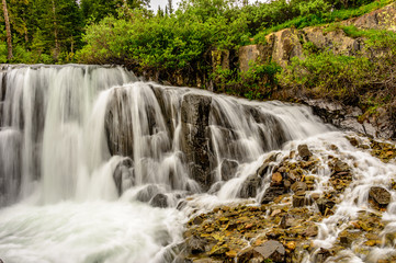 Obraz premium wide water fall 