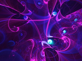 Abstract fractal background