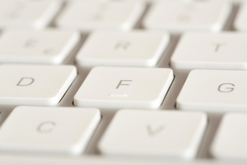 Eine Computertastatur