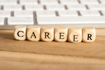 Ein Computer und die Karriere