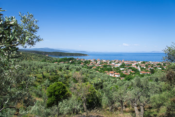 Milina village, Pellion, Greece