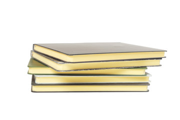 Notebooks isolated on white