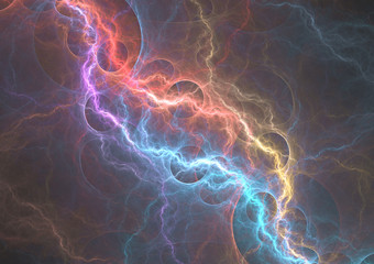 Fire and ice lightning, power and plasma background