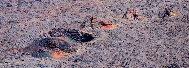cratères de volcan à la Réunion © Guillaume