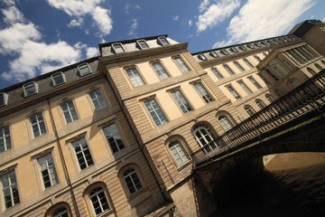 Niedersächsischer Landtag im Leineschloss in Hannover (Leineseite)