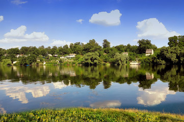 Fototapeta premium Reflection in the water