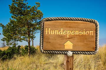 Schild 249 - Hundepension