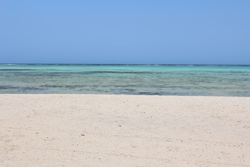 Fototapeta na wymiar Red Sea beach Red sea Egypt