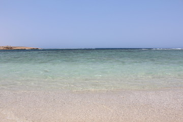 Fototapeta na wymiar Red Sea beach Red sea Egypt