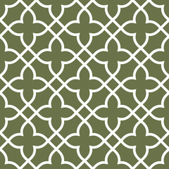 Figured seamless grating pattern - arabesque ornament