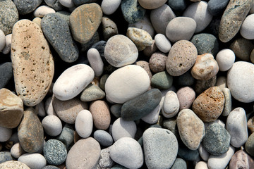 beach stones background