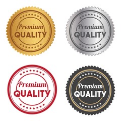 Collection Tag Badge Illustration For Business Industry Vector Isolated