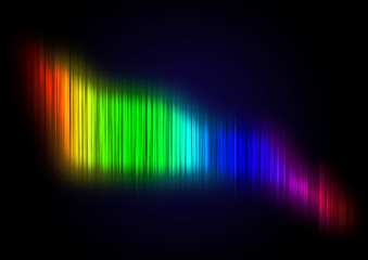 Abstract rainbow