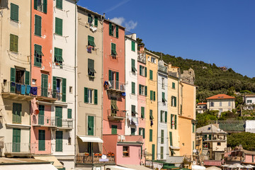 Portovenere on the Ligurian Coast, Mediterranean Sea