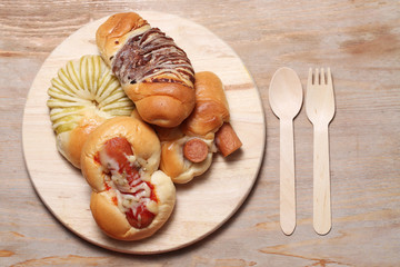 Delicious and sweet seasonal , Bread