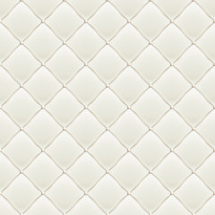 Soft Gloss seamless Quilted Pattern. EPS 10 vector