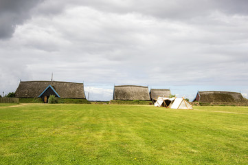 Viking longhouses at bork
