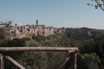 Pitigliano, Grosseto, Italien Toskana