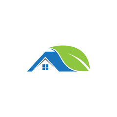 green house vector logo
