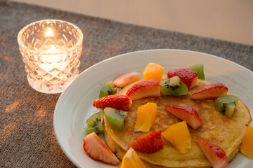 Pancakes and Candles