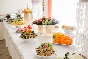 catering service buffet wedding event