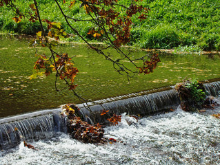 Small rapids on the river