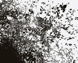 Grunge background. Texture with the effect of noise and grain. Vector illustration for a design surface.