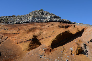 Felsen am Roque de los Muchachos, La Palma