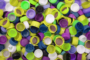 color plastic caps