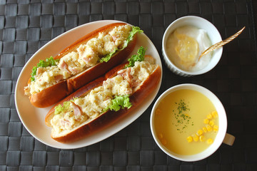 ヘルシーな朝食