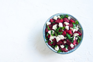 Beet and Feta Cheese Salad