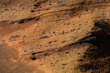 Felsen am Roque de los Muchachos, La Palma