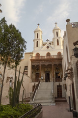 Hanging Church in Coptic part of old town of Cairo.