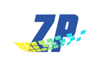 ZP Initial Logo for your startup venture