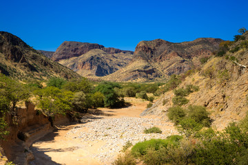 Landscape in Damaraland region - Namibia